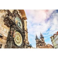 Prague Private City Walking Tour with Transit by Car
