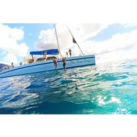 Discover Isla Mujeres tour with snorkel, buffet and open bar