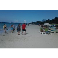 Negril 7 Miles Beach, Rick's Cafe N Time Square Shopping from Falmouth
