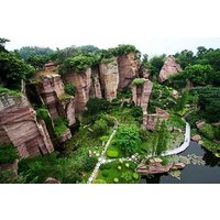 Private Day Tour to Lianhua Mountain and Shawan Town with Lunch from Guangzhou
