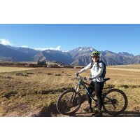 Discover Chinchero, Moray & Salinas of Maras doing a biking tour