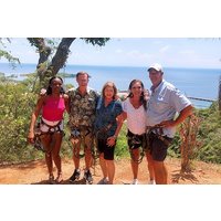 2 Hour Zip Lining Private Tour in Mahogany Bay