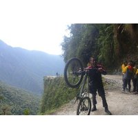 100% Adrenaline in the famous Death road Bolivia