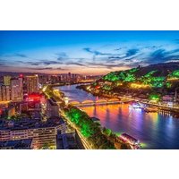 4-Hour Private Illuminated Lanzhou Tour: Yellow River and Food Street with Dinner