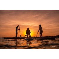 Miami Beach: Illuminated Sunset Paddleboard Tour