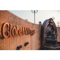 Memorable Evening at Dubai Global Village with Dubai Miracle Garden Visit !!