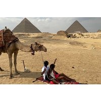 Private tour: Giza Pyramids,Sphinx,Egyptian Museum &Bazaar with Camel Ride&Lunch