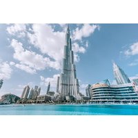 Burj Khalifa Level 124 & 125 and Sky Views with Glass Slide Ride