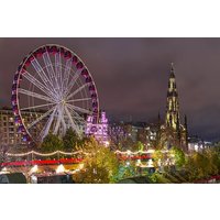 Edinburgh's Christmas Lights and festive Black Taxi Tour