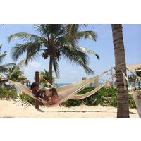 Beach Club tour with beautiful views of the Caribbean Sea. Transport included