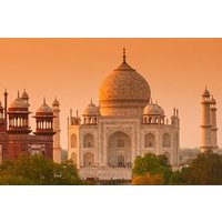 Sunrise Taj Mahal and Agra Fort Half-Day Private Guided Tour