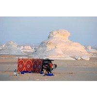 2-Days Private Majestic White Desert at Night Tour From Cairo