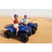Self Drive Quad Bike in Open Desert With Sand Boarding and Camels