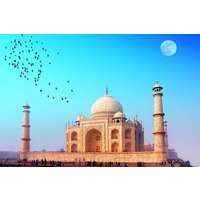 From Delhi: Agra Overnight Taj Mahal Tour By Car