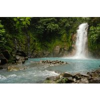 From La Fortuna: Río Celeste Waterfall, Swimming Pool and Lunch.