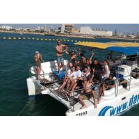 Tel Aviv City Skyline Boat Cruise with Water Activities and Toys