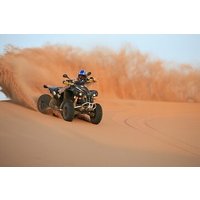 30 Min Quad Biking Tour In Dubai With Camel Ride & Sand Boarding