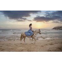 Sunset Beach Horse Ride In Taghazout