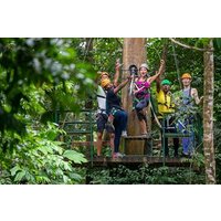 St Lucia Private Zipline and Shopping Adventure