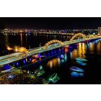 Da Nang Night Market and Dragon Bridge Private Cruise Tour