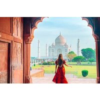 From Delhi: Same-Day Taj Mahal Luxury Private Tour by Car & Guide