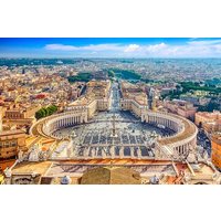 Private transfer: Naples to Rome, 2h Sightseeing Stops