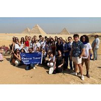 Exploring Giza Pyramids and Sphinx with Camel Ride