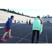 Kid-friendly Plaka Stadium and City Center Tour for Families