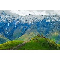 Kazbegi Mountains Ananuri Gudauri and Gergeti Tour