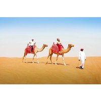 Dubai: Desert Camel Ride with Live Shows & BBQ Buffet Dinner