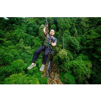 Koh Samui Jungle Zipline and Cafe with Waterfall Views