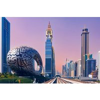 Dubai City Sightseeing Tour in 4x4 Private Vehicle from Abu Dhabi