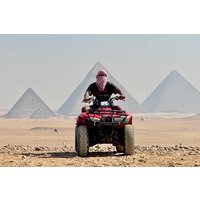 Giza Pyramids with ATV, Camel Ride, Nile Boat and Old Market Tour