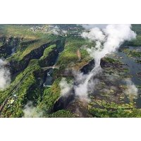 Victoria Falls Tour with Helicopter Flight and Sunset Cruise