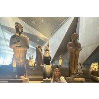 Grand Egyptian Museum and Sunset Camel Ride at the Pyramids