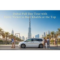 Dubai Full Day Tour with Entry Ticket to Burj Khalifa at the Top
