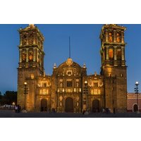 City Tour Por Puebla Catedral and Biblioteca y Capilla Dorada