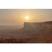 Darb Al-Manjour Trail with Camel Ride Second Edge of the World