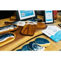 Beginner Epoxy Resin Class: Create Your Own Seascape Coasters