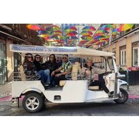 Create your own adventure in Lisbon Tuktuk Free pick-up