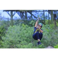 Jungle Adventure from Cancun: ziplines, cenote, snacks and fun!
