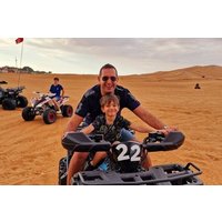 Dubai Premium Desert Safari with QuadBike Ride BBQ Dinner & Shows