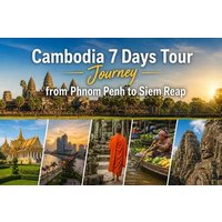 Save 5.00%! Cambodia 7 Days Tour Journey from Phnom Penh to Siem Reap