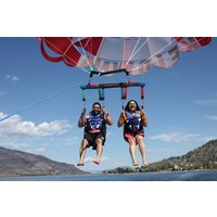 Kelowna Group Parasailing Tour and Boat Ride