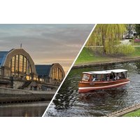 Riga Canal Boat Tour and Central Market Tasting Tour