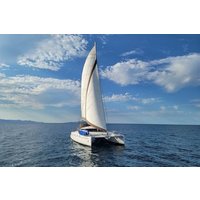 Private Catamaran La Paz Sea Lions and Beach Setup