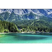 Privé-dagtrip Eibsee, Partnachkloof & Mittenwald vanuit München
