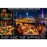 Chi Minh City: Water Puppet Show & Saigon River Dinner Cruise