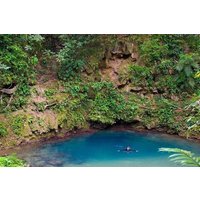 Cave Tubing and Blue Hole Cenote Swimming Activity