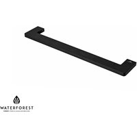 Urban C 50 cm Black Towel Rail